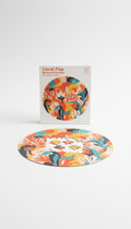 Coral Pop Botanical Garden 500-Piece Puzzle