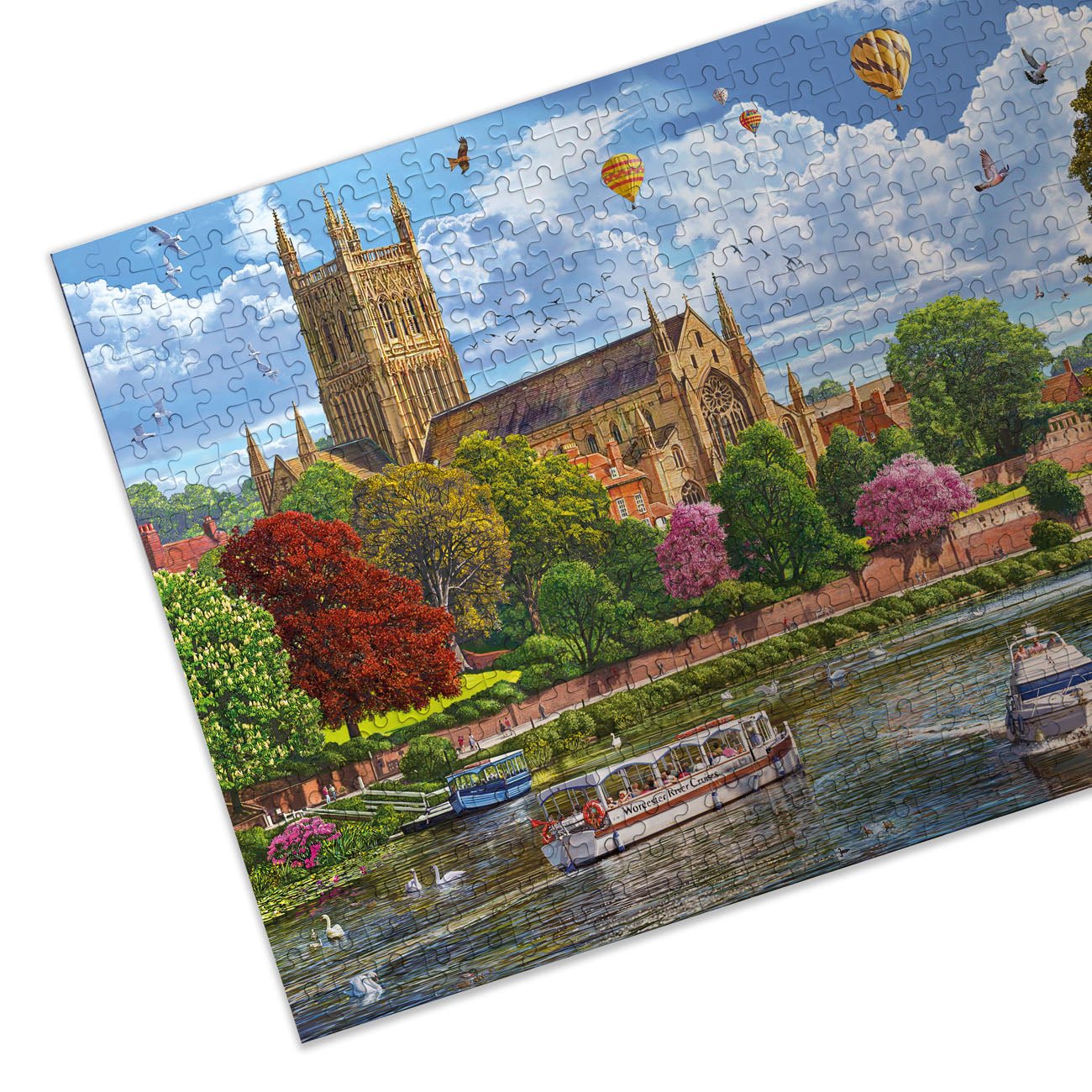 Worcester from the River