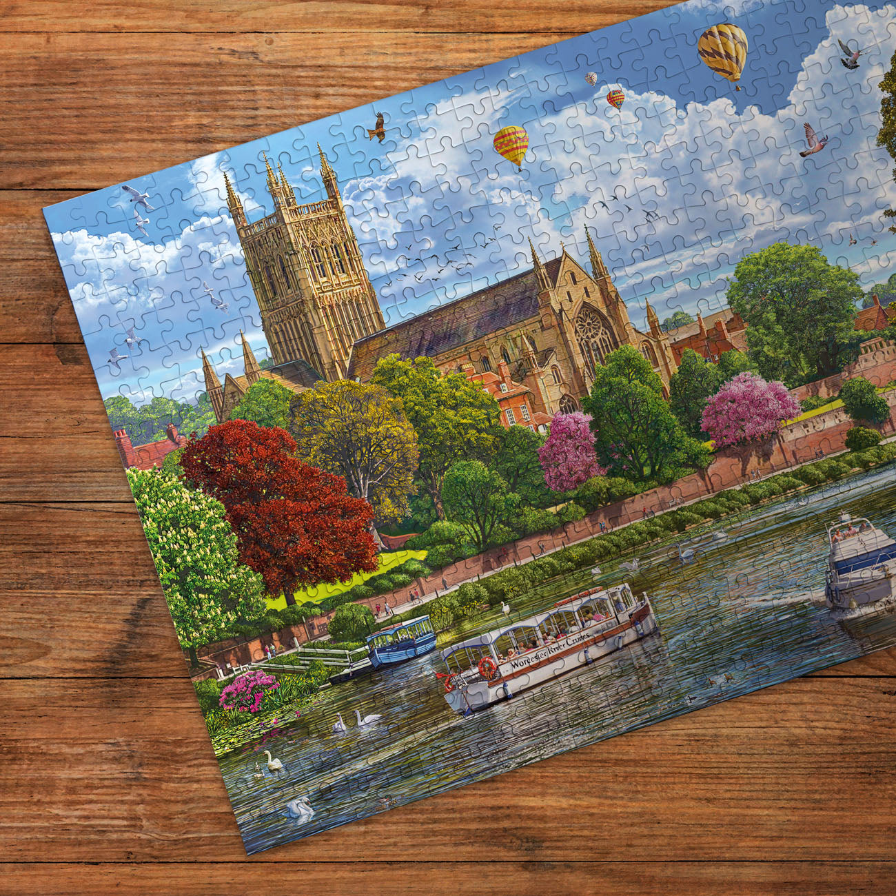 Worcester from the River