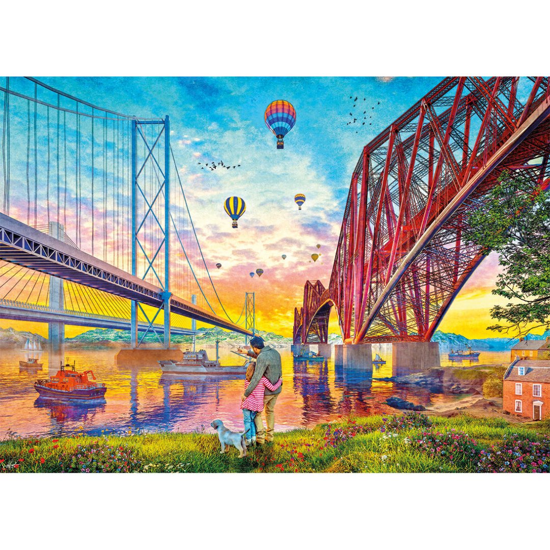 Three Bridges Crossing