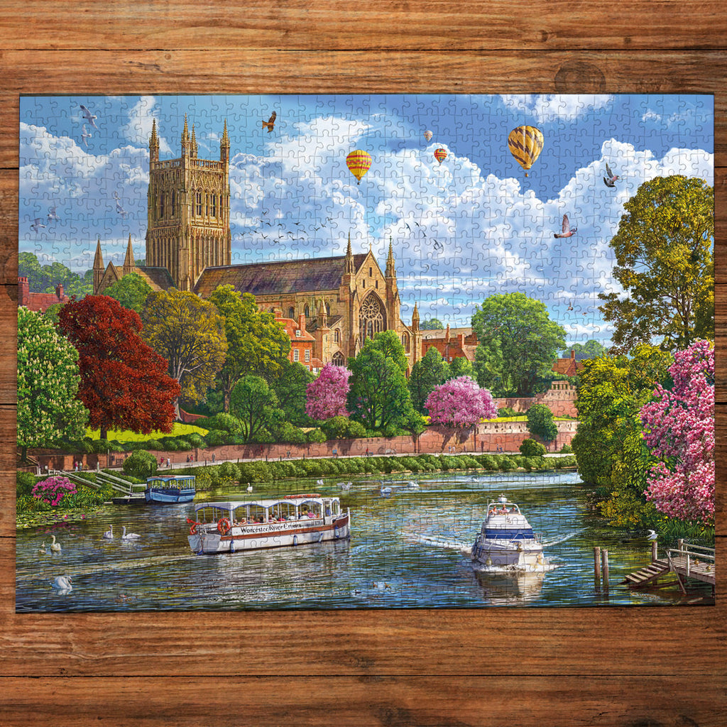 Worcester from the River
