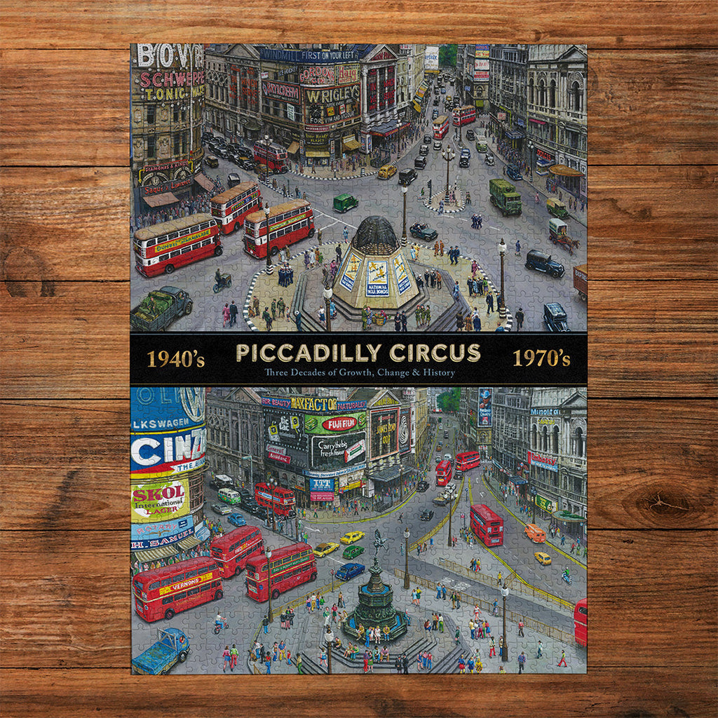 Piccadilly Circus Through the Decades
