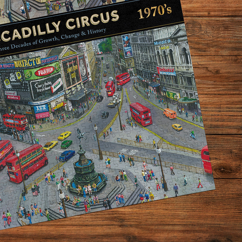 Piccadilly Circus Through the Decades