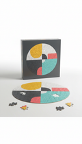Graphite Shadow Modern Art 1000-Piece Puzzle