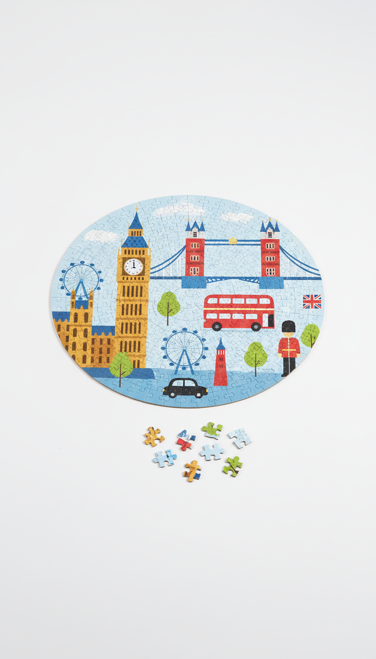 London Landmarks 100-Piece Puzzle